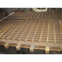 Shake-out grid 2000 mm x 2000 mm (spare part)